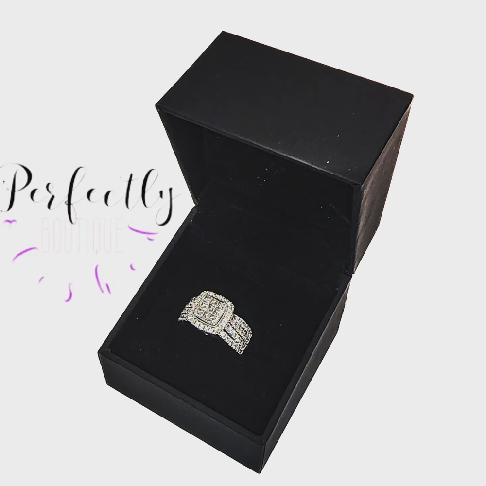 Zales white gold ring
